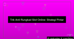 slot online trik anti rungkad