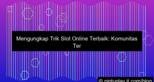 slot online trik komunitas terpercaya