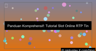 slot online tutorial rtp tinggi