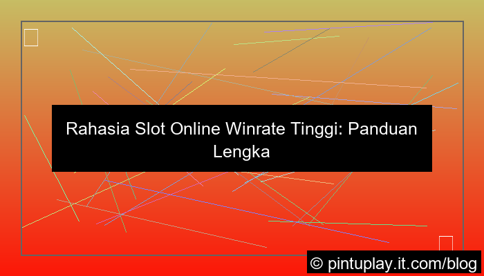 slot online winrate tinggi