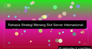 slot server internasional diskusi strategi menang