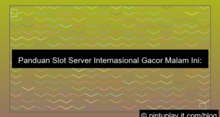 desain slot server internasional malam ini