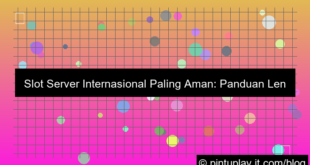 slot server internasional paling aman