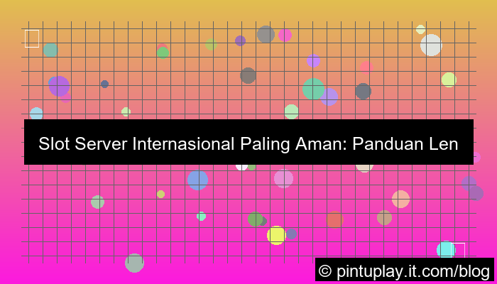 slot server internasional paling aman