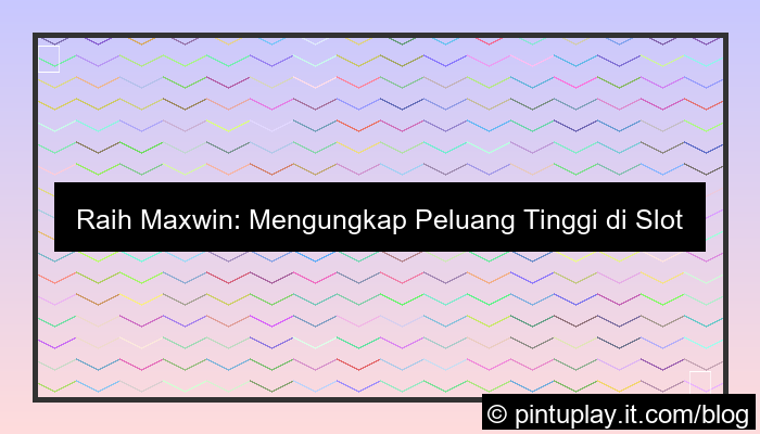 slot server internasional peluang tinggi