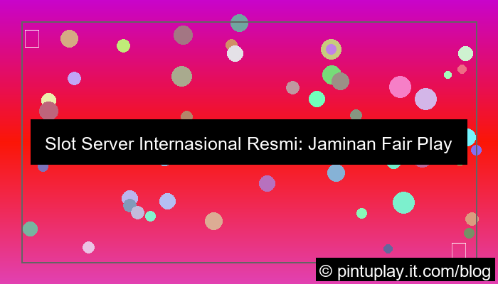 grafik slot server internasional resmi