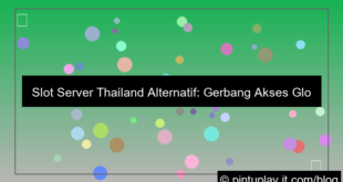 slot server thailand alternatif akses global