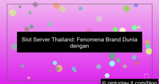 slot server thailand brand populer dunia