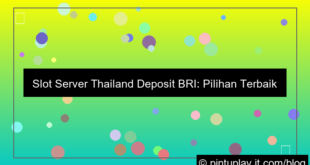 slot server thailand deposit bri