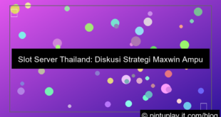 grafik slot server thailand diskusi strategi maxwin