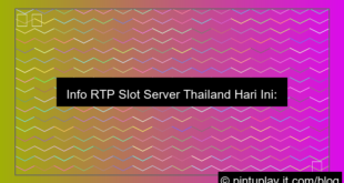 slot server thailand info rtp hari ini