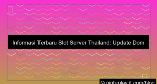gambar slot server thailand info update domain