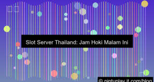 slot server thailand jam hoki malam ini