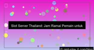 grafik slot server thailand jam ramai pemain