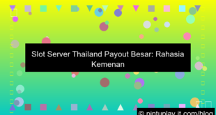 gambar slot server thailand payout besar