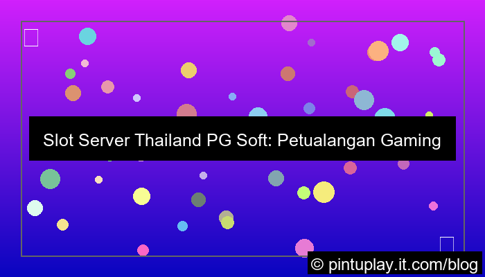 visual slot server thailand pg soft