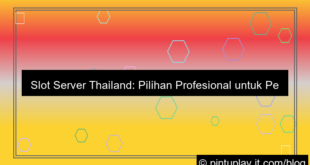 gambar slot server thailand pilihan profesional