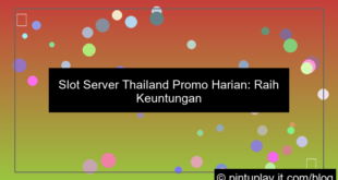 desain slot server thailand promo harian