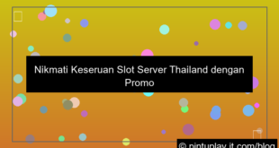 grafik slot server thailand promo mingguan