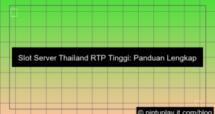 slot server thailand rtp tinggi