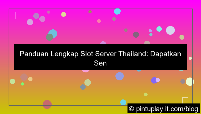 grafik slot server thailand sensasi maxwin