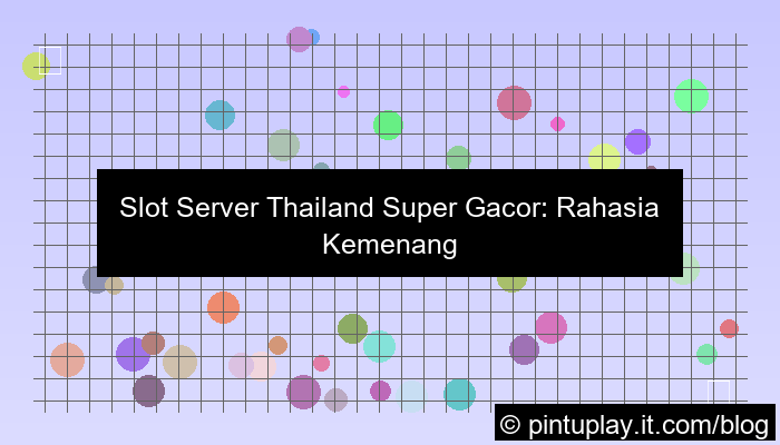 slot server thailand super gacor