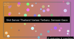 gambar slot server thailand variasi terbaru