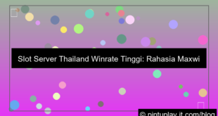 slot server thailand winrate tinggi