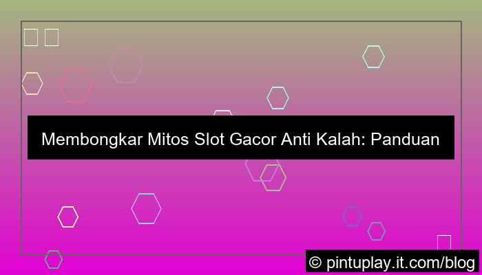 grafik slot gacor anti kalah