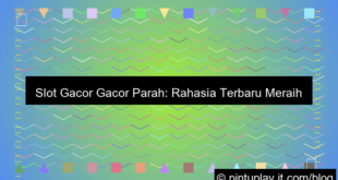 slot gacor gacor parah