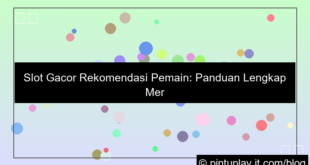 slot gacor gacor rekomendasi pemain