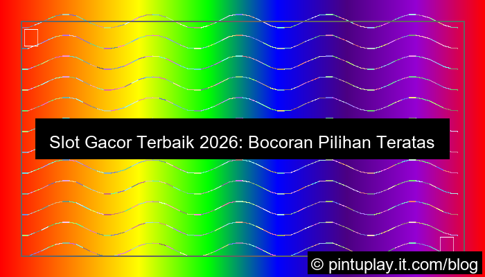 grafik slot gacor gacor terbaik 2026