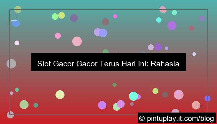 grafik slot gacor gacor terus hari ini