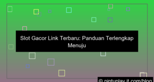 ilustrasi slot gacor link terbaru