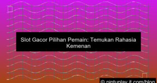 desain slot gacor pilihan pemain