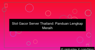 visual slot gacor server thailand